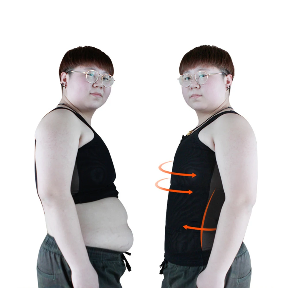 Женский топ майка Tomboy для лесбиянок на молнии средней длины обтягивающий живот