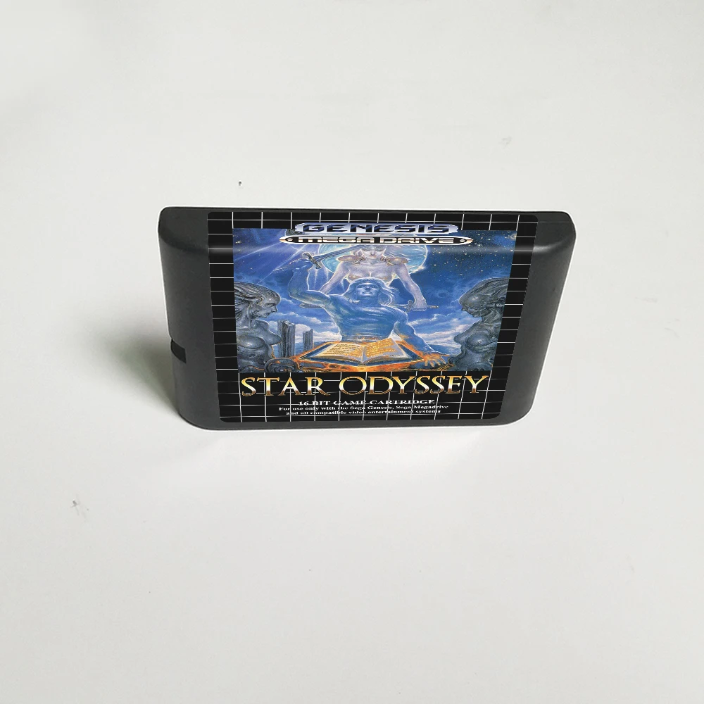 Звездная одиссея (Батарея сохранить) 16 бит MD карточная игра для Sega Megadrive игровой