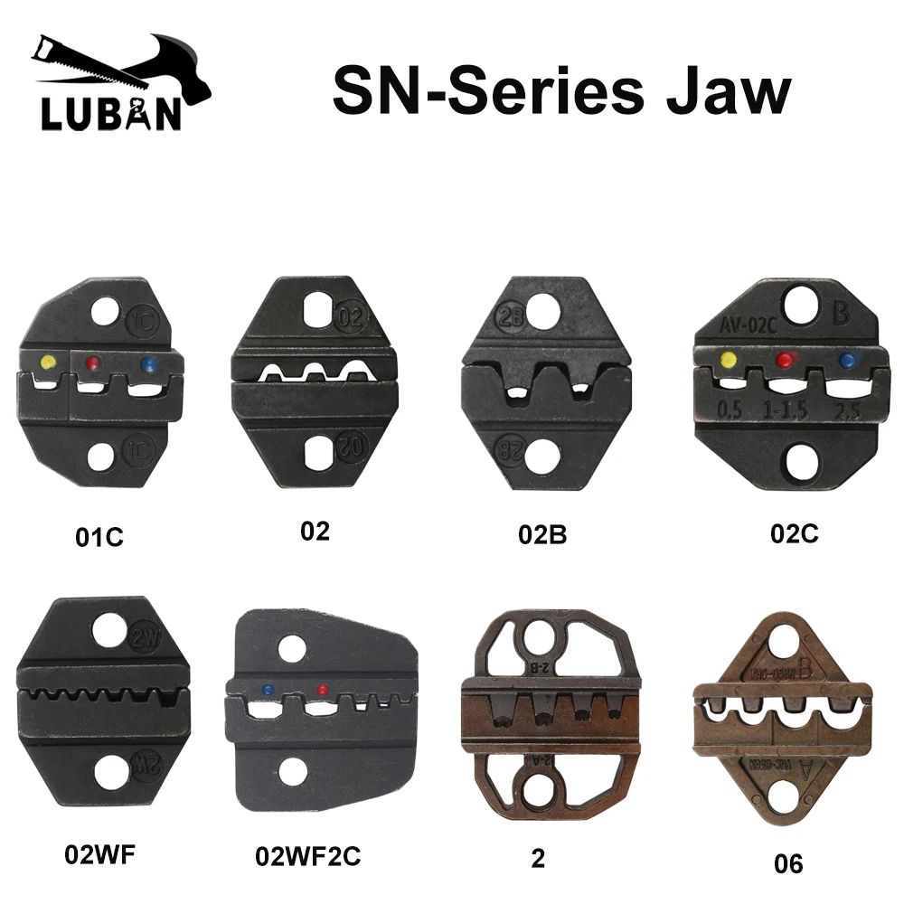 SN-2 SN-48B SN-06 SN-0325 SN обжимные клещи Сменные губки | Инструменты