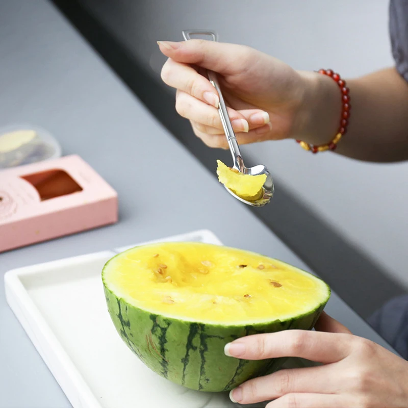 Мини Ложка 304 для кофе из нержавеющей стали ложка мороженого инженерным железным