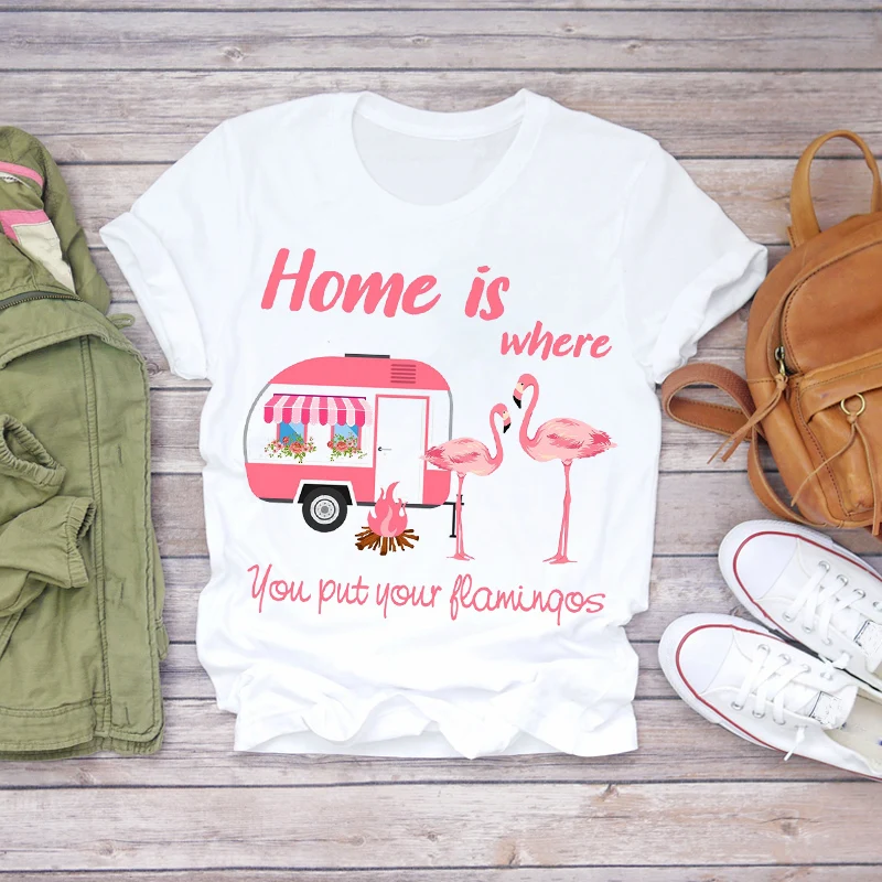 

Women 2020 Summer Vintage Flower Casual Truck Printed Floral Lady T-shirts Top T Shirt Ladies Womens Graphic Female Tee T-Shirt