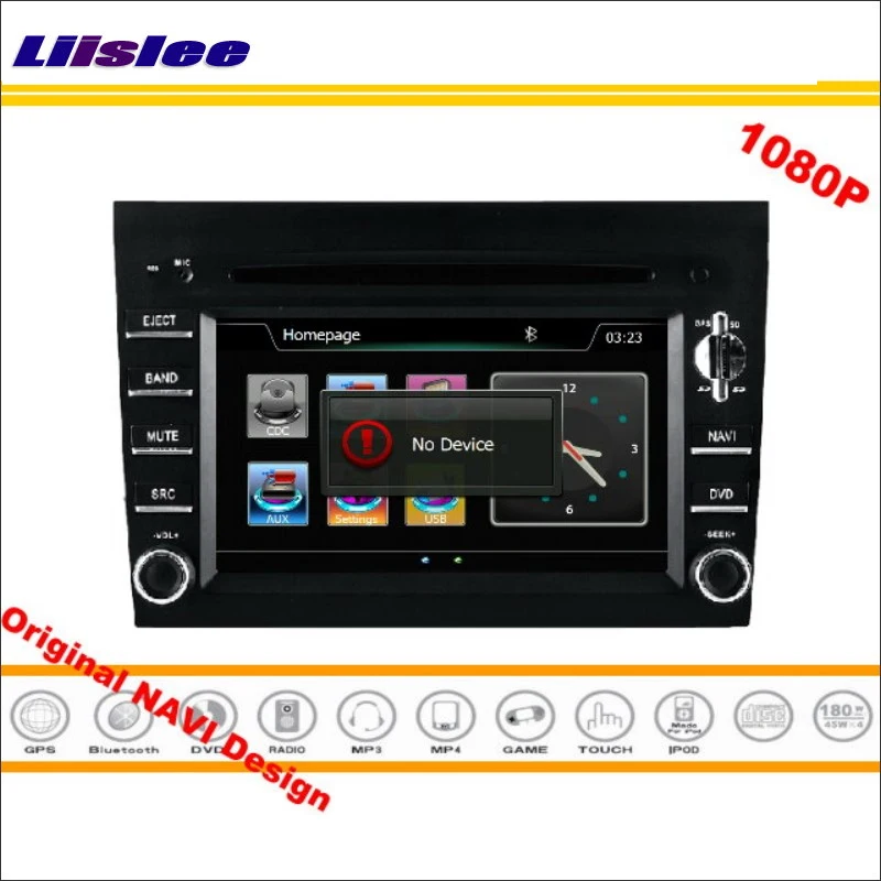 Автомагнитола для Porsche Boxter 2005 ~ 2012 автомобильное стерео радио CD DVD плеер GPS