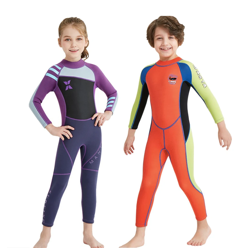 Бесплатная доставка водолазный костюм для детей погружение парус 2 5 мм