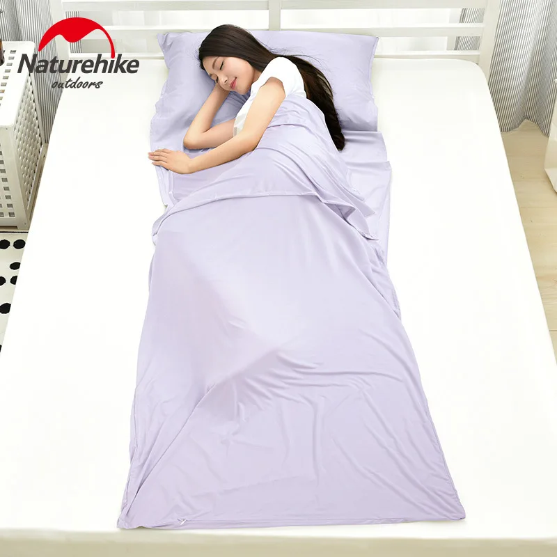 Портативный спальный мешок Naturehike из модала для путешествий в отеле | Спорт и