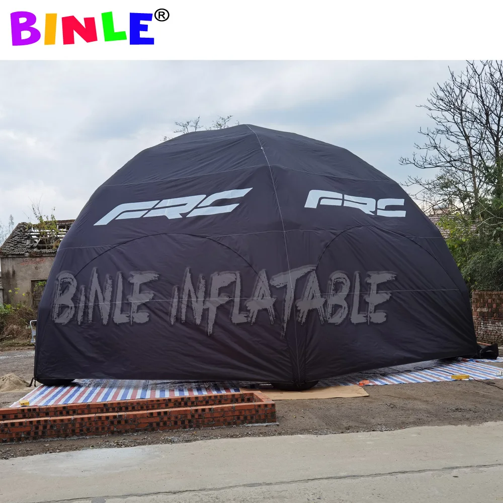 Verkaufen Hochwertige 10m Outdoor Riesigen Aufblasbaren Spinne Zelt Mit Volle Abdeckung, Aufblasbare Pavillon, Auto Garage Zelt Für Werbung