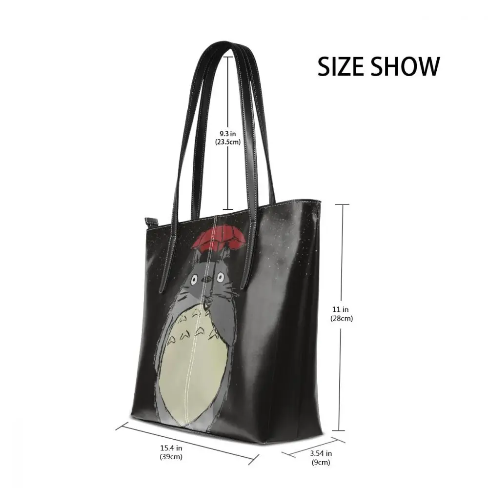 Студийная дамская сумочка ghiвеликолепная Осенняя сумка Totoro с верхними ручками