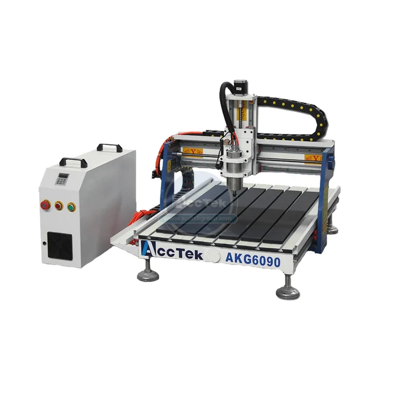 

AccTek Factory Aupply 3d Wood Carving Cnc Router 6090 With Rotary Axis/ Cheap Milling Machine Price