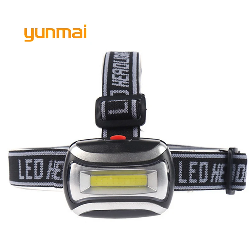 Новинка 2018 мощный светодиодный налобный фонарь 1000 лм 3 режима с батареей ааа