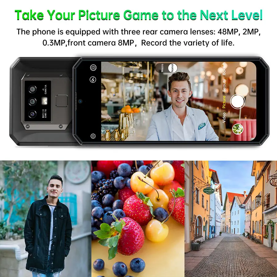 Смартфон Oukitel K15 Pro 10000 мАч 6 ГБ + 128 камера 12 МП 52 дюйма FHD