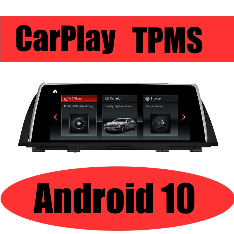 Автомобильный мультимедийный GPS-радиоприемник для BMW 5 серии F10 F18 2009 2011 2013 2015 2017 CIC