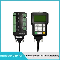 cnc 3 axis 4 axis controller richauto genuine dsp a11e a18 english version cnc engraving machine motion control system