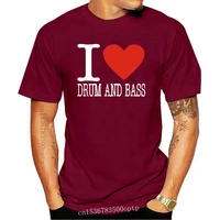 personalised t shirts i love drum and bass design mens custom shirts tee shirts