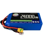 Литий-полимерный аккумулятор 30C 2021 4S мА  ч для квадрокоптера 24000