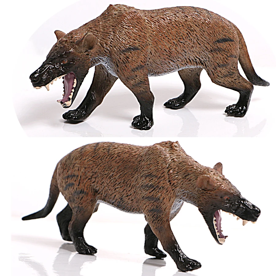 Имитация диких животных мерцающий Волк и рост искусственная игрушка фигурка
