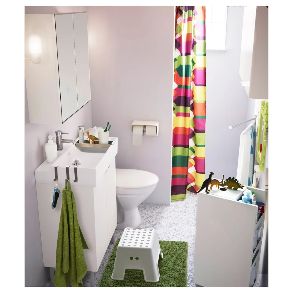 Табурет-лестница BOLMEN белый | Мать и ребенок