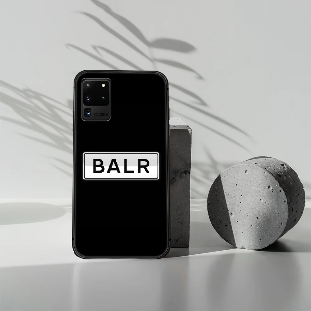 

Fashion luxury brand Phone Case Cover Hull For Samsung Galaxy S 7 8 9 10 e 20 FE edge uitra plus Note 9 10 20 black Coque