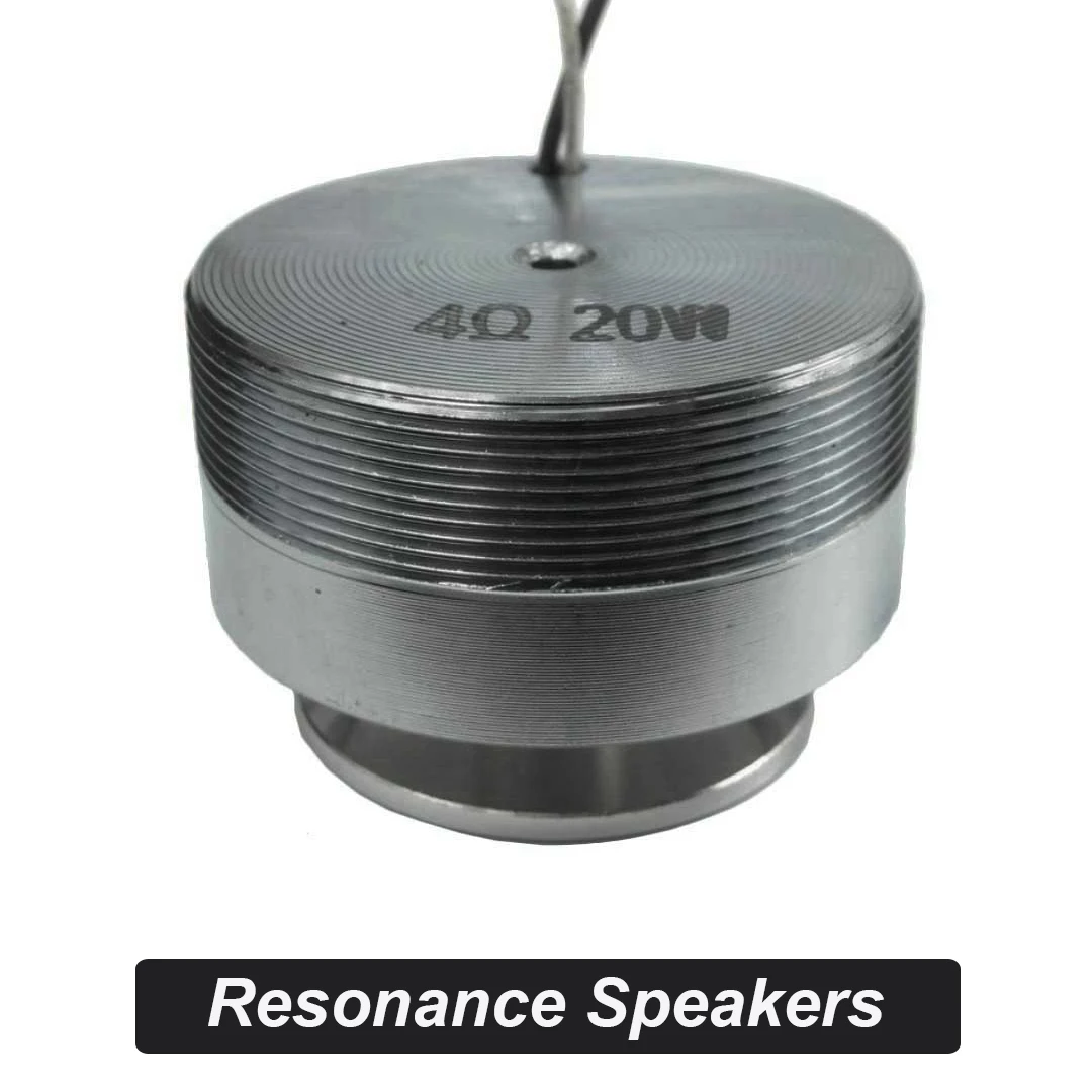 Alto-falante do Chifre Ressonância Forte Polegada 44 mm 20w e 50 mm 25w Baixo Louderorador Gama Completa