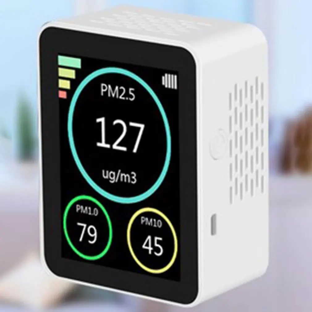 

Without Wireless Digital PM2.5 PM1.0 PM10 Temperature Humidity Haze Content Dust Detection Air Detector