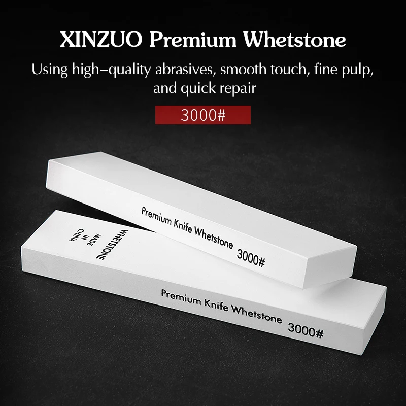 Точильный камень XINZUO Pro двухсторонний точильный с зернистостью 3000 для ножей