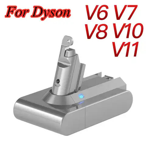 Аккумулятор для пылесоса Dyson V6 V7 V8 V10 V11, сменная батарея DC58 DC59 DC61 DC62 DC72 DC74 SV11 SV10 SV12 SV14 SV15