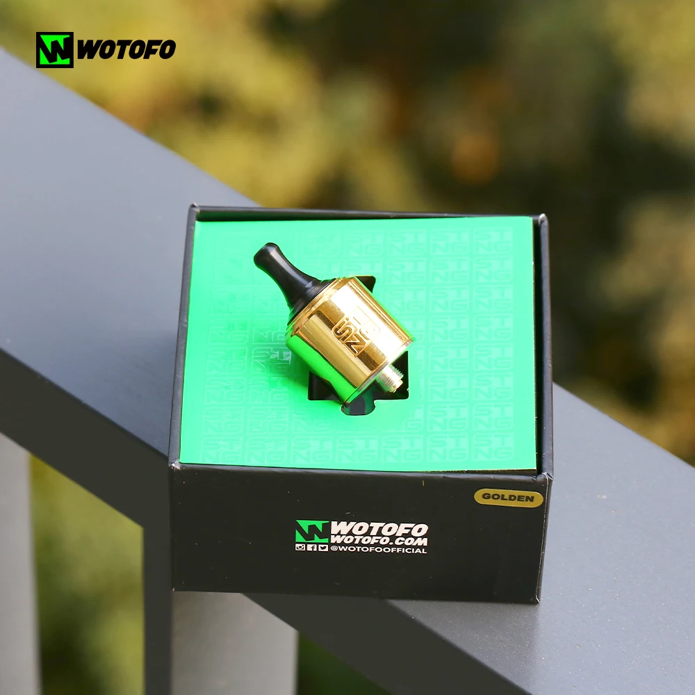 Sotofo Stng RDA распылитель для электронной сигареты резервуар с 10 шт. Wotofo Xfiber хлопок