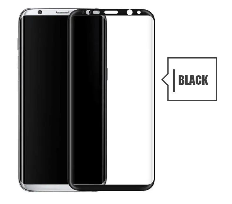 

100Pcs/Lot 3D Curved Full Cover Glass Screen Protector For Samsung Galaxy S20 Ultra S10 Plus 5G S9 Note10 Pro 9 Film Free DHL