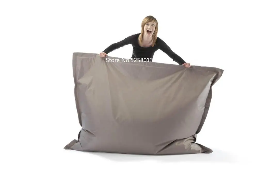 Коричневое водонепроницаемое Кресло мешок для улицы и дома отдыха|Детские