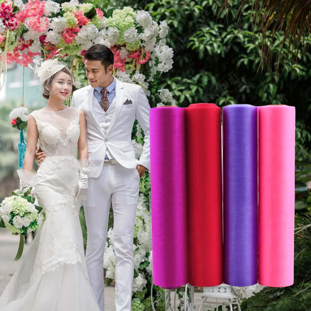 Новинка тюль в рулоне катушка пачка свадебный подарок украшение для невесты с