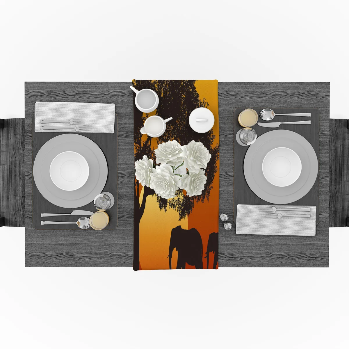 Африканская модель настольная дорожка для свадебной вечеринки украшение