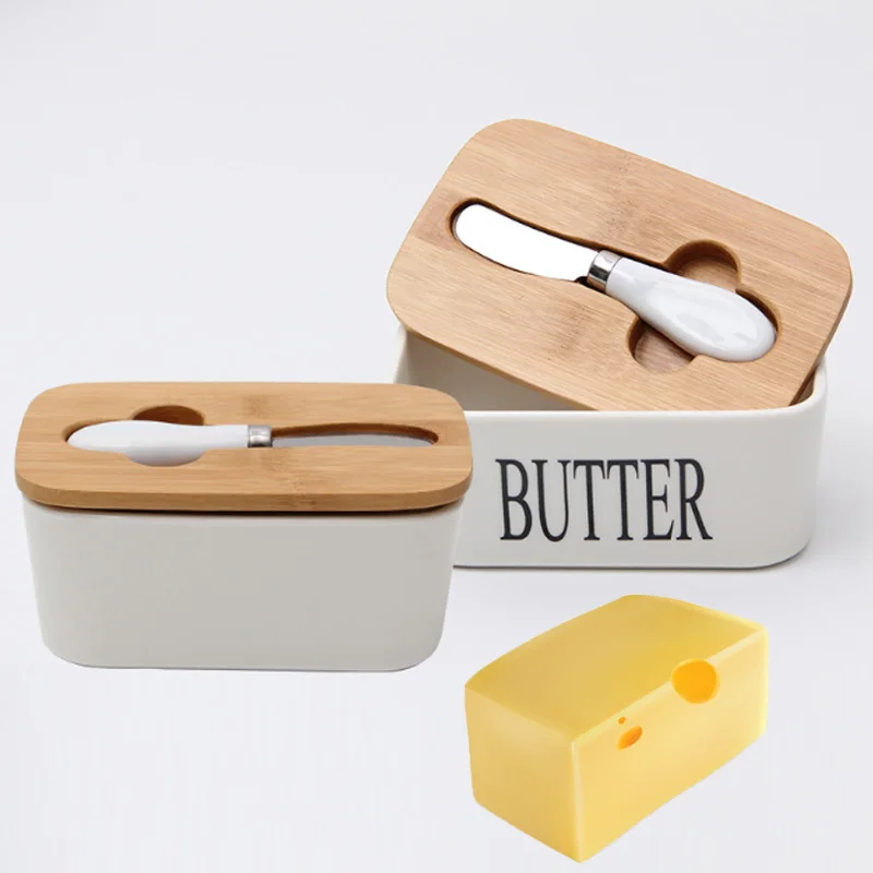 Коробка для сливочного масла скандинавские керамические уплотнительные