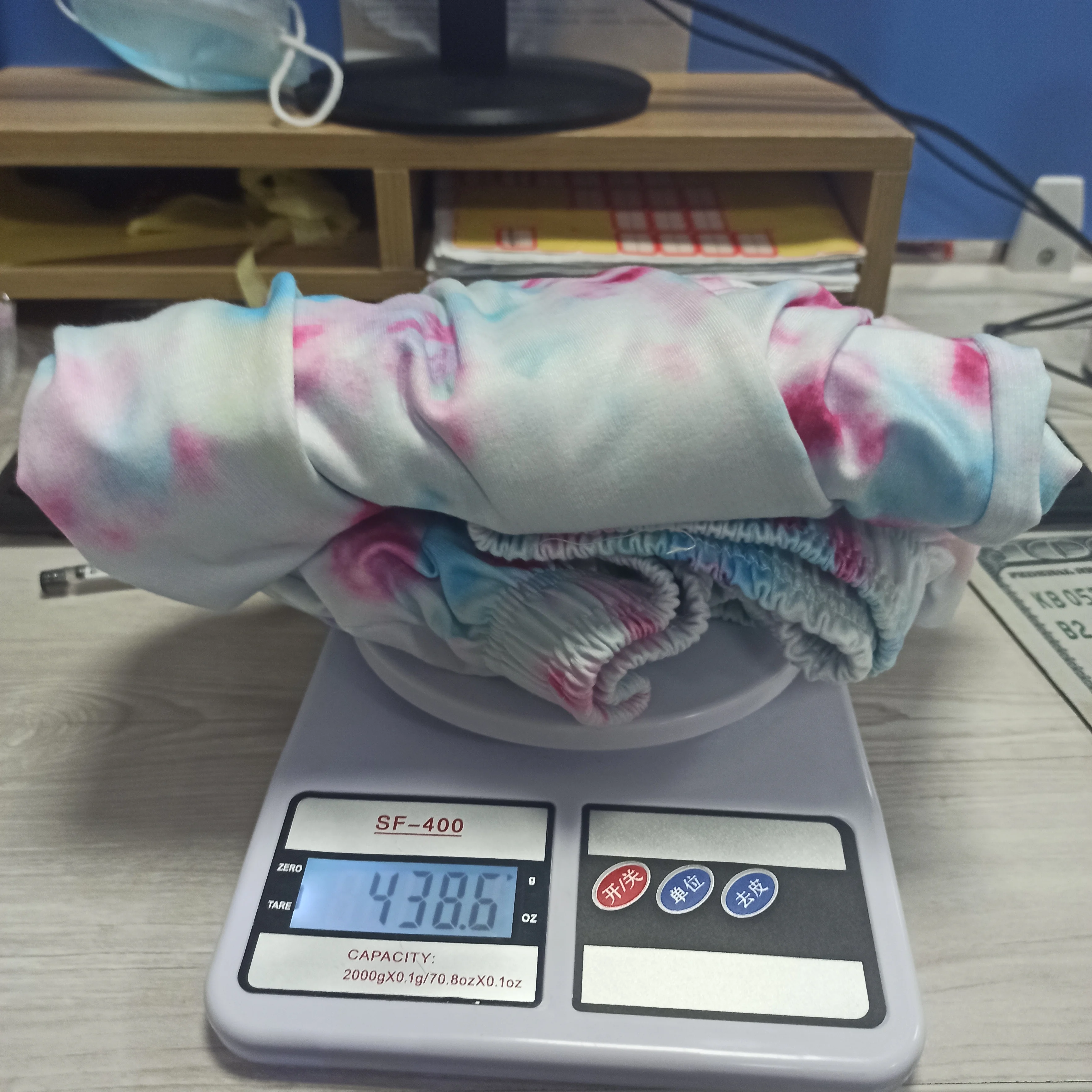 

Fashion Womens Tie-Dye Printed Active Elastic High Waist Baggy Workout Sweatpants Pocket Lounge Pants Trouser Pantalon Mujer