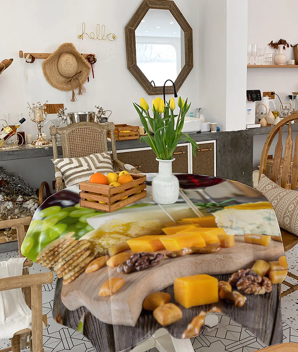 Фруктовые пирожные бисквитные Винные бокалы фотообои для свадьбы гостиницы