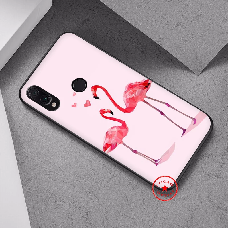 IYICAO Фламинго натуральный мягкий чехол для Xiaomi Redmi Note 8 7 6 5 Pro 5A 4X Мягкий Силиконовый