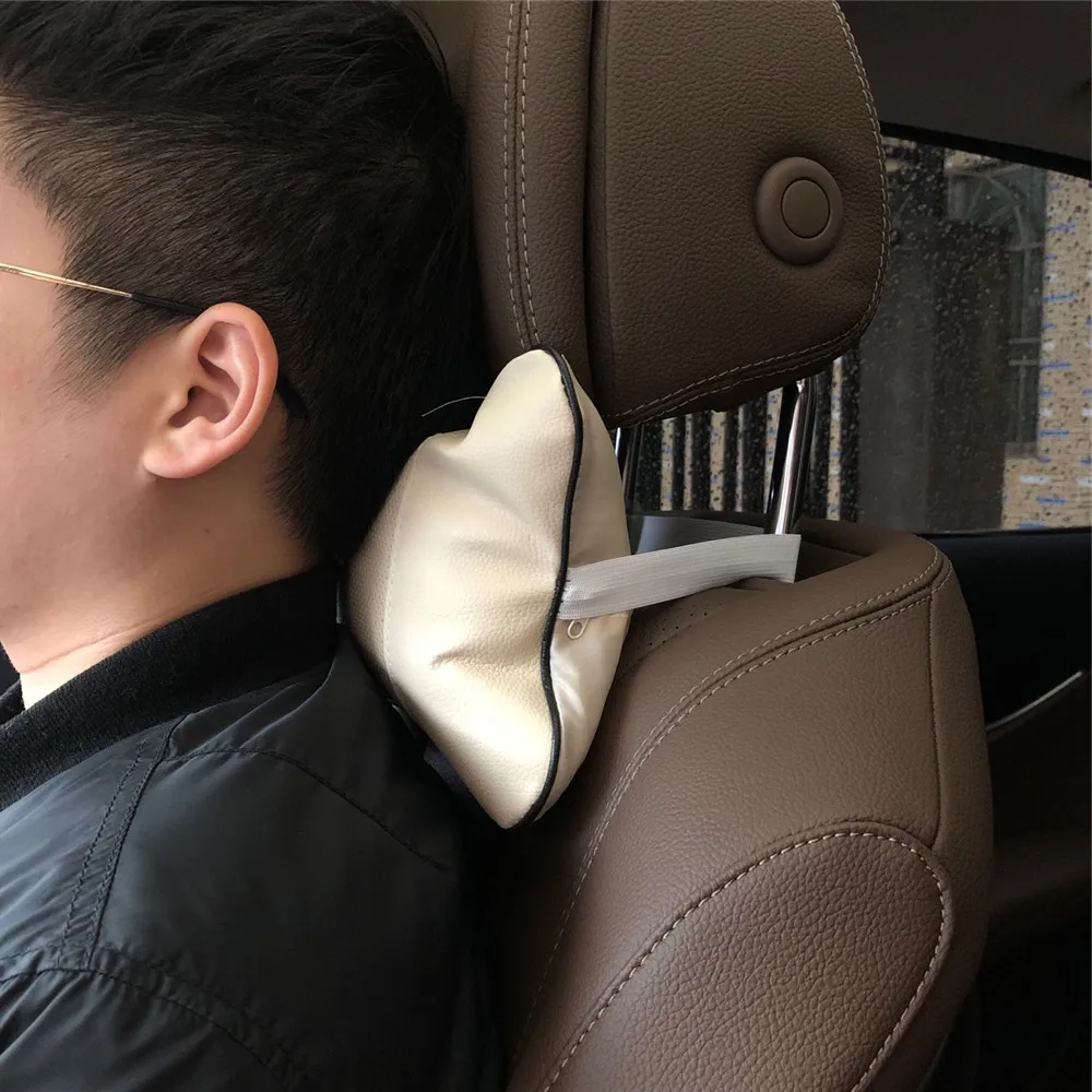 2pcs Car Neck Pillows Universal Headrest Case For Volkswagen / Porsche Audi Skoda SEAT MAN LADA /DACIA UAZ/ Citroen DS | Автомобили и