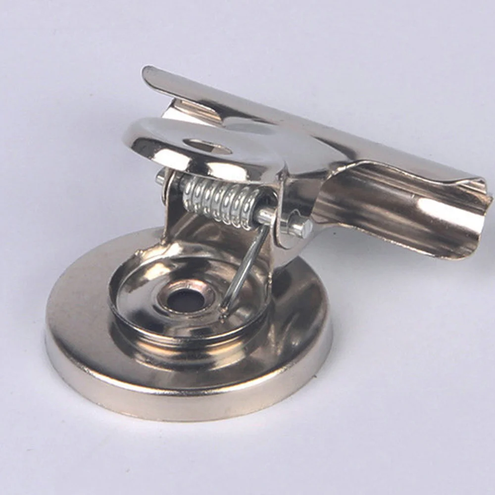 

24Pcs 31mm Metal Refrigerator Magnetic Clip for Photo Displays Holding Documents Office Organizing