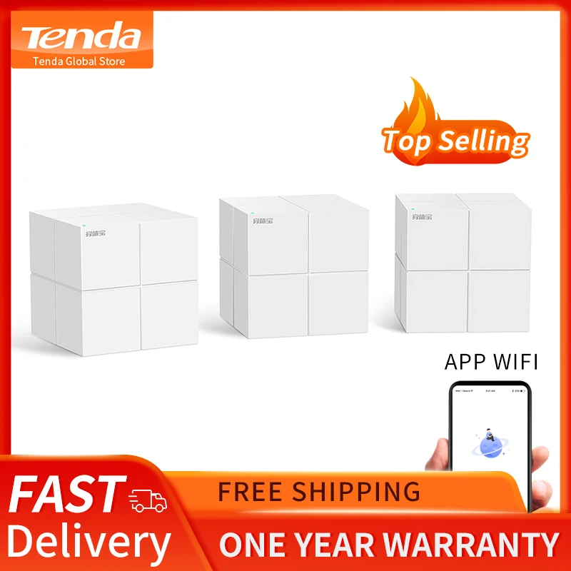 Wi Fi роутер Tenda MW6/MW3 11AC 2 4/5 0 ГГц|Беспроводные роутеры| |