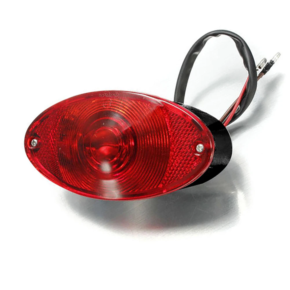 12V 10W Motorcycle Rear Brake Stop Lamp Tail Light Red For Motorbike Chopper Dirt Bike Universal |