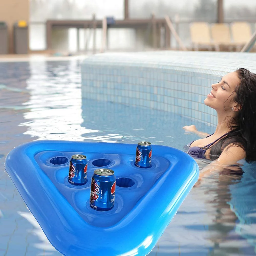 Плавающий держатель для напитков в бассейне надувной развлечений воде игровой