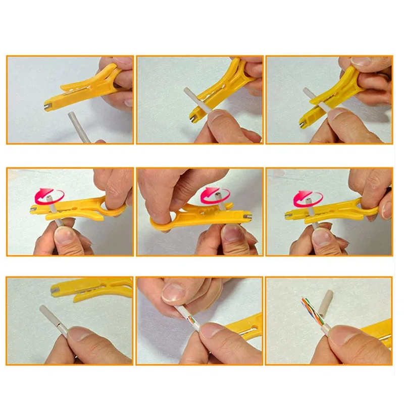 

1pc Automatic Stripping Pliers Wire Stripper Multi-tool crimping pliers cable Tools Cable Stripper Decrustation Pliers