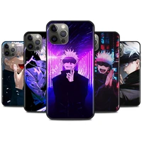 phone case for apple iphone 11 7 xr 12 pro max x 6 6s 8 plus 11pro 12 mini xs 5 5s back cover jujutsu kaisen anime