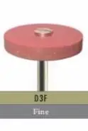 D3F Стоматологическое колесо для камней шлифовальный станок для циркониевой керамики металлические Стоматологические алмазные камни для циркония и цельнокерамики - Цвет: D3F