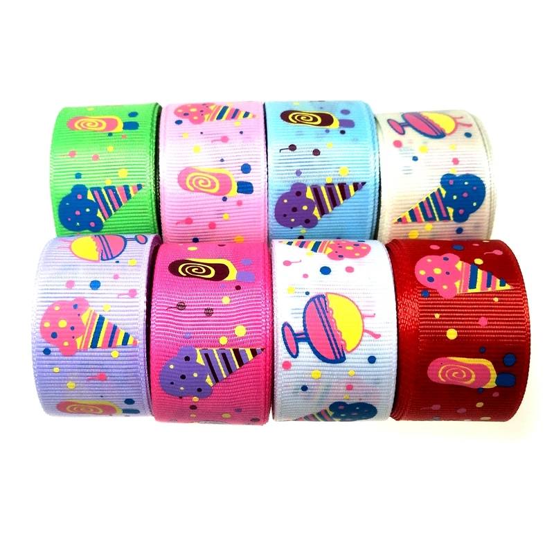 HL 1 &quot 25 мм 5 м/лот ленты мороженого свадебной Декоративная Подарочная упаковка DIY