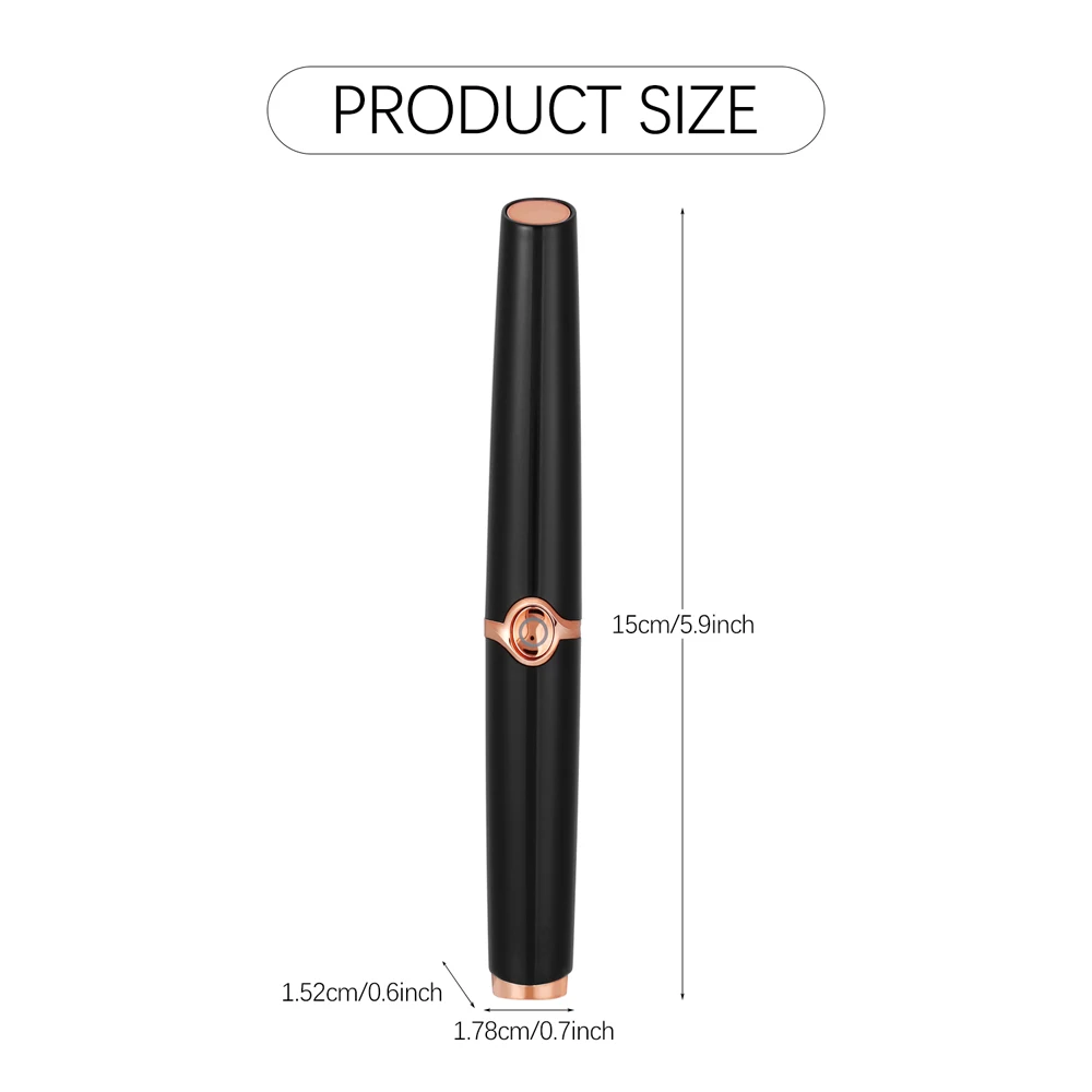 

Eyelash Curler 2 In 1 Double-Sided Heated USB Rechargeable Electric Lash Curler with 3 Temperature Gears Curling Long-Lasting