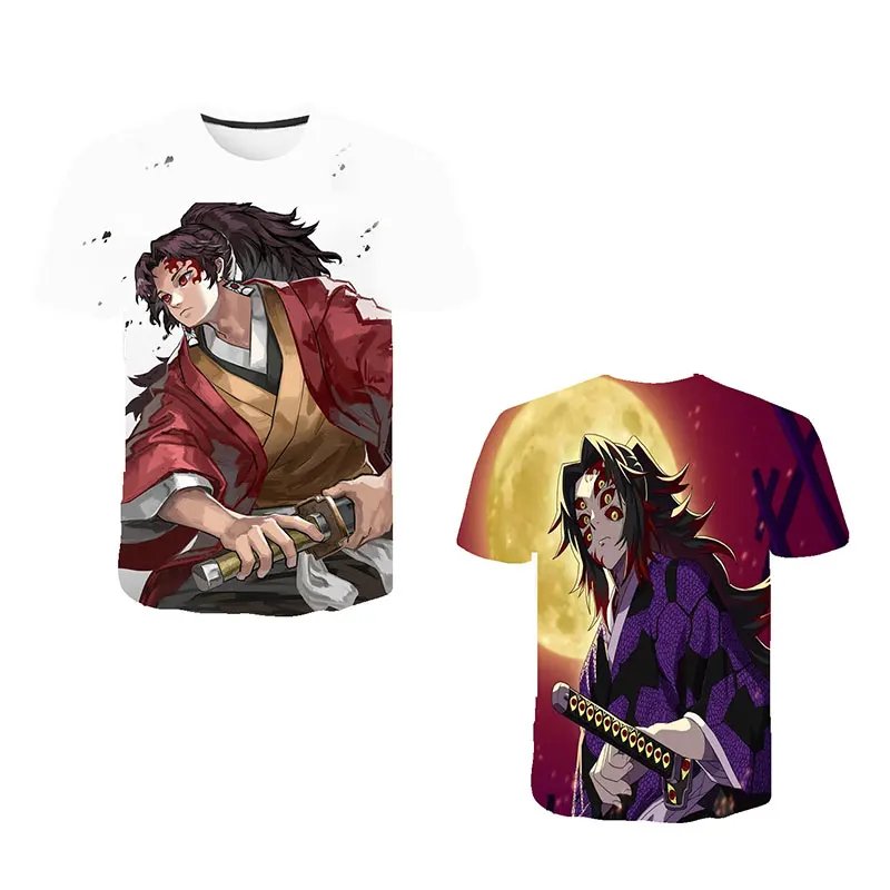 Kimetsu No Yaiba Ghost Blade Kamado футболки с коротким рукавом Demon Slayer of футболка для мужчин и