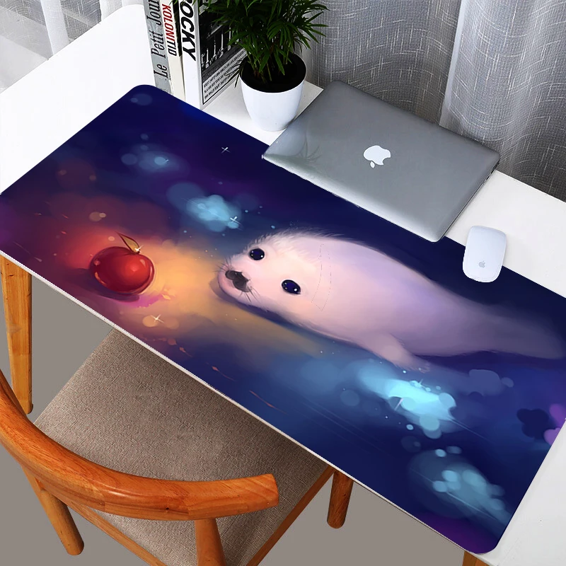 

Watercolour Cat Big Size 400mmX900mm ExtendedMousepad 2020 New Design Waterproof GamingMat MousePad