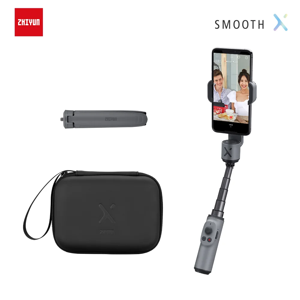 Ручной Стабилизатор для телефона ZHIYUN SMOOTH X селфи Палка смартфонов iPhone Samsung Huawei Xiaomi