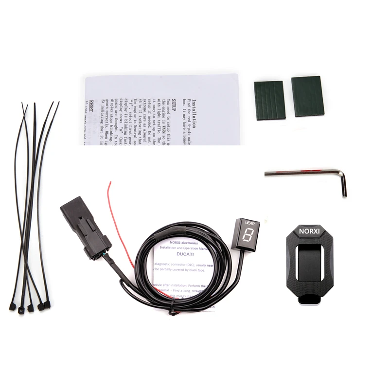 Индикатор шестерни для Ducati Cafe Racer Monster 696 796 1100 скремблер 400 Ecu с вилкой индикатор
