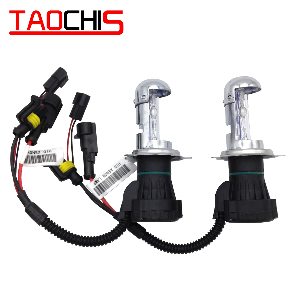 Автомобильные фары TAOCHIS 12 В 55 Вт Ксеноновые Сменные лампы Hi/Lo 43000k 6000k 8000k