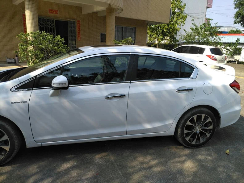 Оконные Планки из нержавеющей стали для honda civic 2011 2012 2013 2014 2015 седан 9 го