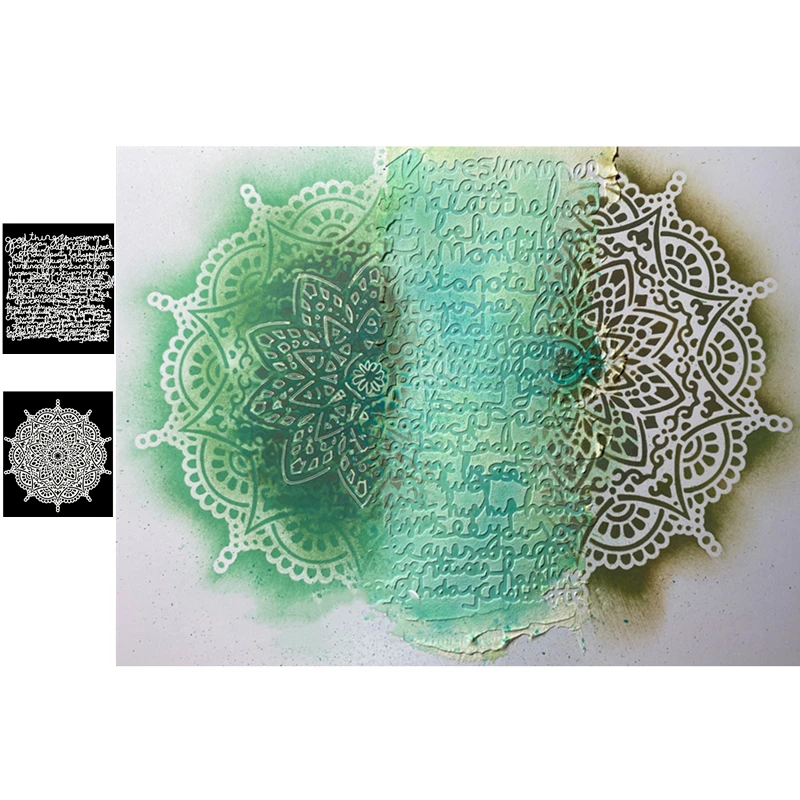 

Characters And Rounded Corners Card Background Metal Cutting Die Scrapbooking DIY Decoration Craft Make Albums